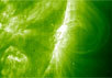 Мощная рентгеновская вспышка на Солнце 4 ноября 2003 года. Фото ESA/NASA SOHO