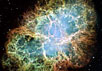 Комбинированное изображение Крабовидной туманности составлено путем объединения множества снимков с космического телескопа "Хаббл". Фото NASA, ESA, J. Hester and A. Loll (Arizona State University) с сайта hubblesite.org