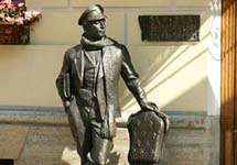Памятник Остапу Бендеру в Кисловодске. Фото с сайта www.reporter-ufo.ru