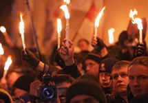 Сторонники оппозиции на митинге в Минске. Фото AFP