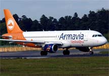 Самолет компании ''Армавиа''. Фото с сайта armavia.ru