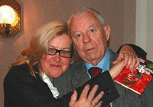 Анатолий Приставкин с женой. Фото с сайта www.moscvichka.ru