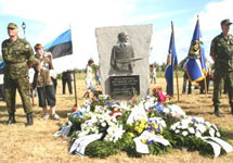 Памятник ветеранам СС. Синимяэ. Фото АР