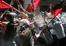 Беспорядки в Греции. Фото http://athens.indymedia.org