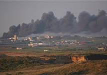 Вид на сектор Газы утром 4 января. Фото AP