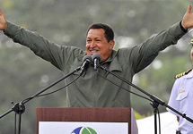 Уго Чавес, президент Венесуэлы. Фото Guardian