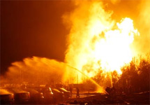 Взрыв газа в Москве. Фото с сайта NEWSru.com