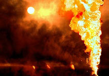 Нефтяные пожары в Ираке. Фото NEWSRU.com