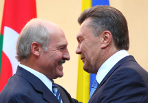 Александр Лукашенко и Виктор Янукович. Фото с сайта ktelegraf.com.ua