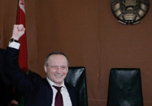 Владимир Некляев в зале суда. Фото с сайта belapan.by