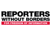 Логотип "Репортеров без границ" с сайта rsf.org