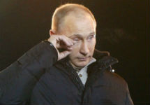 Владимир Путин плачет. Фото с сайта Точка.Нет