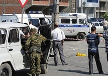 На месте теракта. Фото с сайта mvd.ru