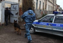 Полиция работает на месте взрыва. Фото пресс-службы МВД по Татарстану