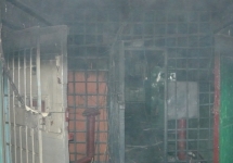 Пожар в колонии в Шексне. Фото МЧС