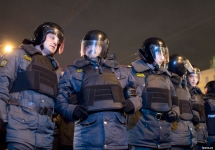 Полиция на Триумфальной. Фото Е.Михеевой/Грани.Ру