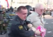 Задержание Олега Гариги на Болотной площади