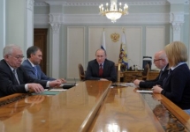Встреча Владимира Путина с правозащитниками. Фото пресс-службы Кремля
