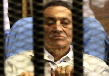 Хосни Мубарак в суде. Кадр Euronews