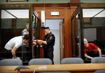 В зале суда по "делу 12-ти". Фото Л.Барковой/Грани.Ру