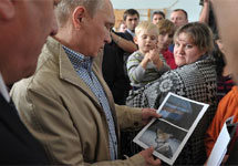 Встреча Путина с жителями Хабаровска. Фото пресс-службы Кремля