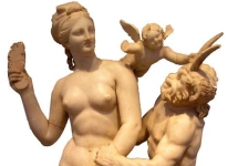 Афродита, Пан и Эрос. Древнегреческая скульптура
