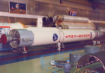 Макет ракеты-носителя "Ангара". Фото: khrunichev.ru