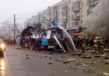 Взрыв в троллейбусе в Волгограде. Фото: пресс-служба ГУ МВД