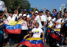 Акции протеста в Венесуэле. Фото: eluniversal.com