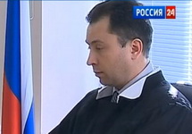 Судья Дмитрий Грищенко. Кадр "России-24"