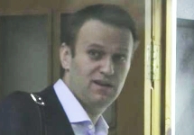 Алексей Навальный в Замоскворецком райсуде. Фото Андрея Новичкова/Грани.Ру