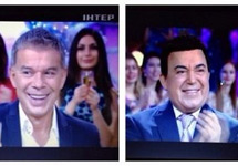 Олег Газманов и Иосиф Кобзон в эфире украинского телеканала "Интер"