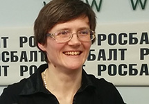 Светлана Давыдова на пресс-конференции. Фото: Грани.Ру