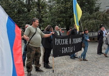 На Марше мира в Калининграде, 21.09.2014. Фото: roman-yhnovec.livejournal.com