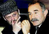 Ахмад Кадыров и Асламбек Аслаханов. Коллаж Граней.Ру