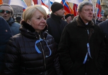 Эмилия Слабунова и Григорий Явлинский. Фото: yabloko.ru