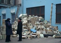 Выброшенные папки из архива КГБ. Фото Юрия Тимофеева/Грани.Ру