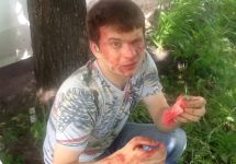 Александр Брагин после нападения. Фото из личного твиттера