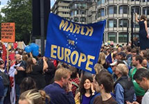 "Марш за Европу". Фото: BBC 