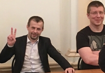 Евгений Урлашов и Алексей Лопатин на оглашении приговора. Фото: yarnovosti.com