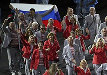 Сборная Белоруссии на открытии Паралимпиады. Кадр видеоролика