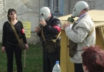 На учениях по гражданской обороне. Фото: southern.mchs.ru