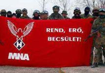 Боевики с флагом MNA. Фото: vilaglato.info
