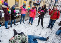 В Петербурге задержан участник акции 