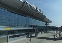 В международном аэропорту Пхеньяна. Фото: Уве Бродрехт/Википедия