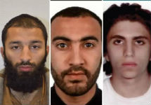 Хурам Шазад Бутт, Рашид Редван и Юсеф Загба (слева направо). Фото: met.police.uk