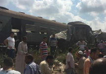 Крушение поезда в Египте. Фото: alarabiya.net