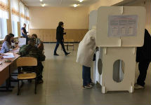 Выборы в Тимирязевском районе. Фото с ФБ-страницы Юлии Галяминой