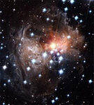 V838 из созвездия Единорога. Последний снимок, полученный с "Хаббла" 9 сентября. Фото NASA/ESA/H Bond/STScI с сайта New Scientist