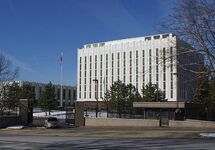 Посольство России в Вашингтоне. Фото: Aaron Siirila/Википедия